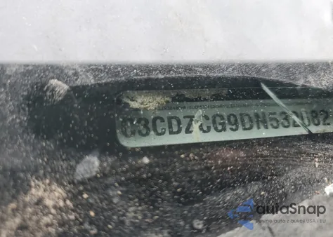 2013 Dodge Avenger Sxt из США, поврежденный, VIN 1C3CDZCG9DN532682